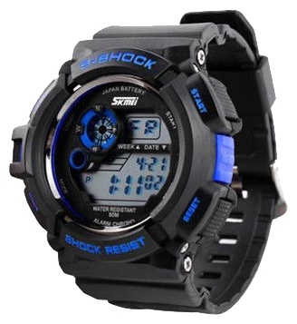 Wrist watch SKMEI 0939 (blue) for men - 1 photo, image, picture