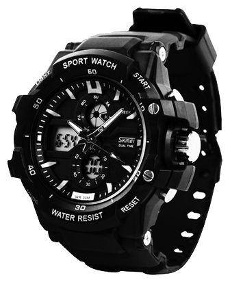 Wrist watch SKMEI 0990 (white) for men - 1 photo, picture, image