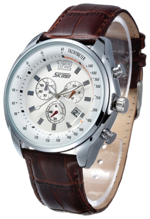 Wrist watch SKMEI 6852 (brown) for men - 1 image, photo, picture