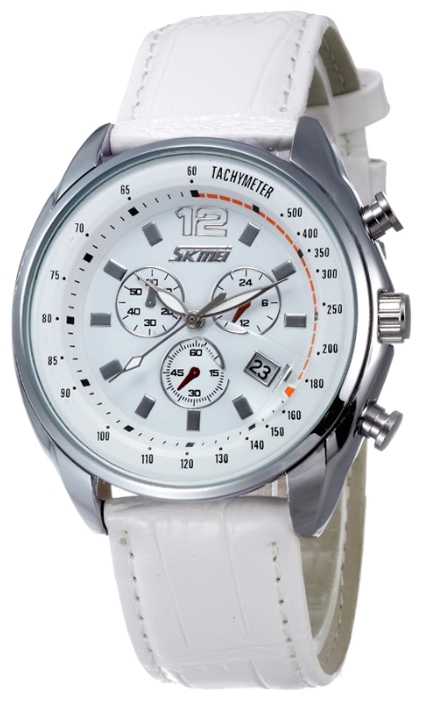 Wrist watch SKMEI 6852 (white) for men - 1 photo, picture, image