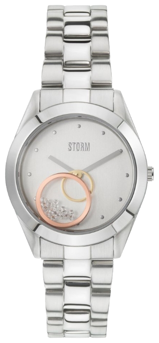 Wrist watch STORM Crystin silver for women - 1 photo, image, picture