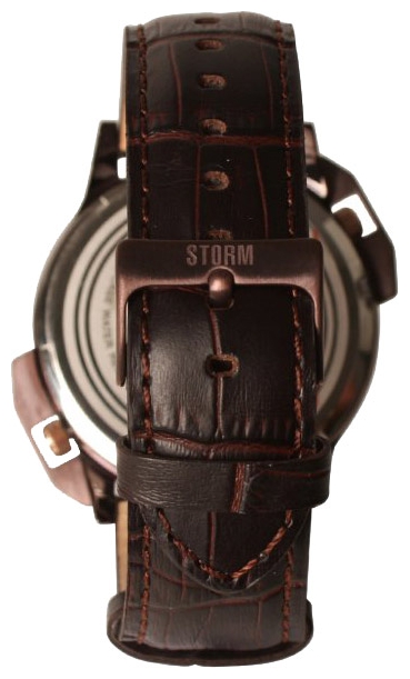Wrist watch STORM Dualon Brown Leather for men - 2 photo, image, picture
