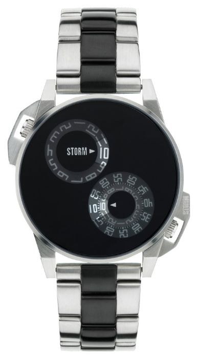 Wrist watch STORM Duodisc black for men - 1 photo, image, picture