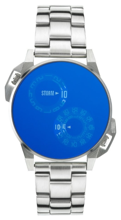 Wrist watch STORM Duodisc lazer blue for men - 1 picture, image, photo