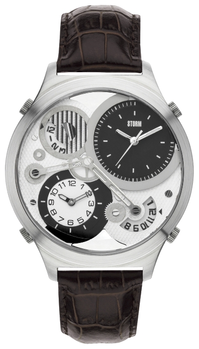Wrist watch STORM Quadra Silver for men - 1 photo, image, picture
