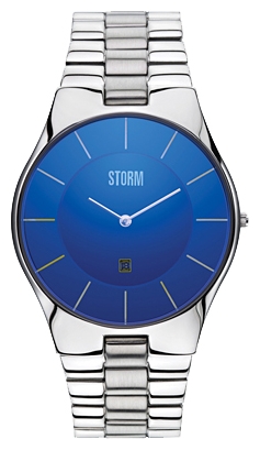 Wrist watch STORM Slim-X XL Lazer blue for men - 1 photo, image, picture