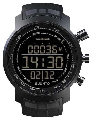 Wrist watch Suunto Elementum Terra All Black for unisex - 1 picture, image, photo