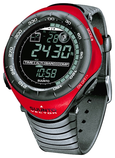 Wrist watch Suunto Vector Red for unisex - 2 photo, image, picture