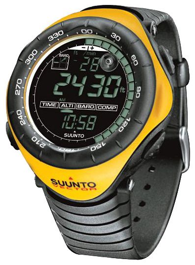 Wrist watch Suunto Vector Yellow for men - 1 photo, image, picture