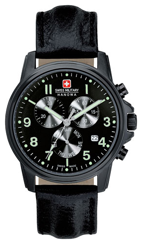 Wrist watch Swiss Military by Hanowa SM12119MSBBK.H02A for men - 1 photo, picture, image