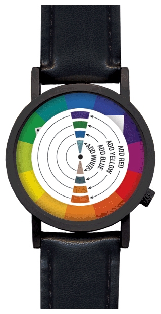 Wrist watch The Unemployed Philosophers Guild Color Wheel for unisex - 1 image, photo, picture