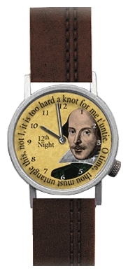 The Unemployed Philosophers Guild Shakespeare wrist watches for men - 1 image, picture, photo