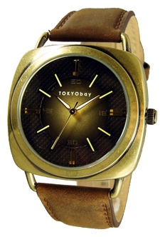Wrist watch TOKYObay Ace Brown Gold for men - 1 picture, image, photo