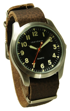 Wrist watch TOKYObay Basic Leather Brown for men - 1 picture, image, photo