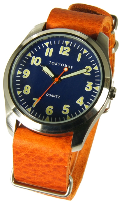 Wrist watch TOKYObay Basic Orange/Blue for unisex - 1 photo, image, picture