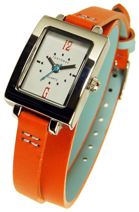 Wrist watch TOKYObay Neo Orange/Light Blue for women - 1 image, photo, picture