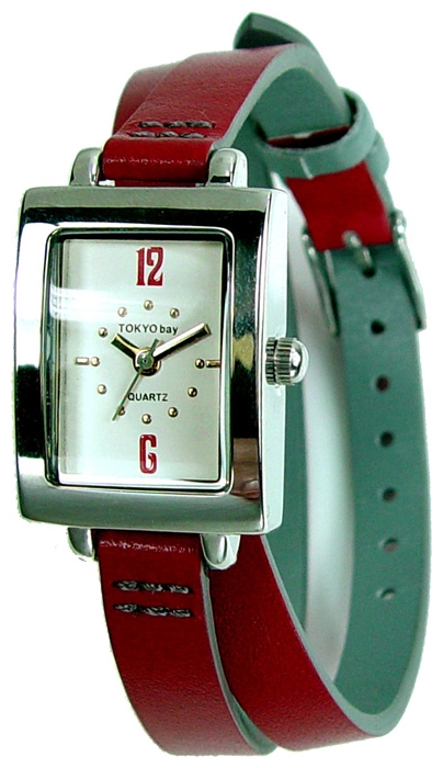 Wrist watch TOKYObay Neo Red/Grey for women - 1 photo, picture, image