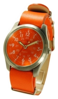Wrist watch TOKYObay Neon Orange Military Leather for women - 1 picture, photo, image