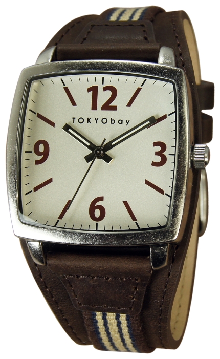 Wrist watch TOKYObay Odoshi Brown for men - 1 photo, picture, image
