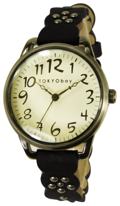 TOKYObay Scallop Black wrist watches for women - 1 image, picture, photo