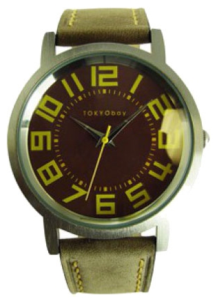 Wrist watch TOKYObay Small Track Brown for unisex - 2 photo, image, picture