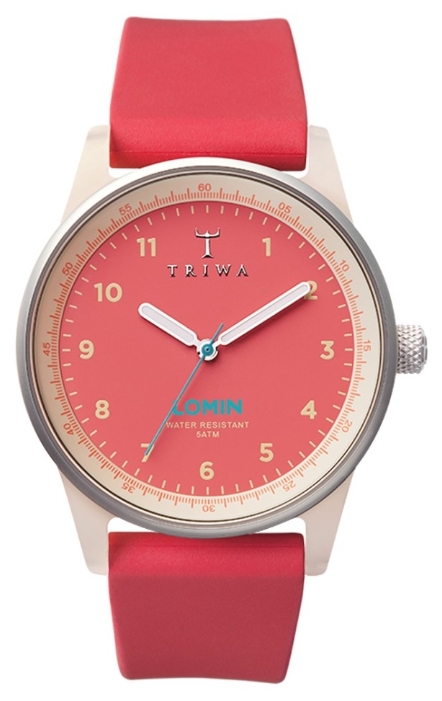 Wrist watch TRIWA Coral Rubber Lomin for unisex - 1 photo, picture, image