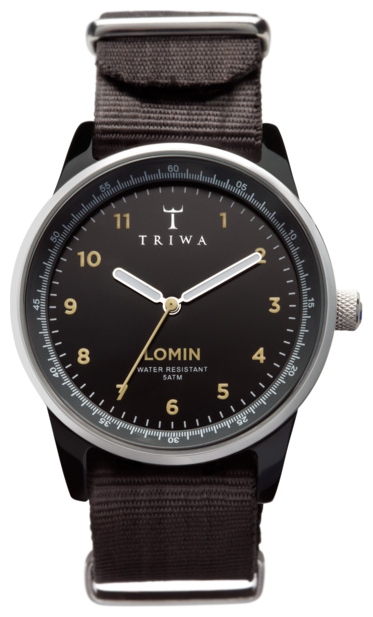 Wrist watch TRIWA Midnight Lomin Black for unisex - 1 picture, photo, image
