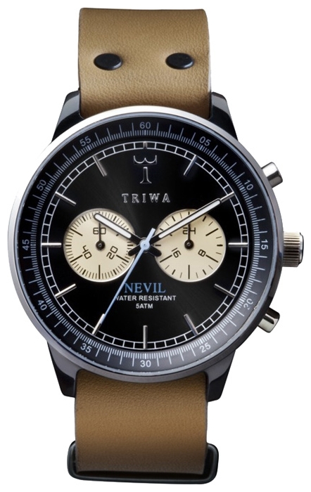 Wrist watch TRIWA Nevil Raven Tan for unisex - 1 photo, image, picture