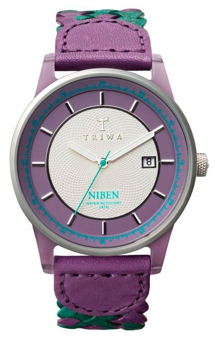 Wrist watch TRIWA Purple Niben for unisex - 1 photo, picture, image