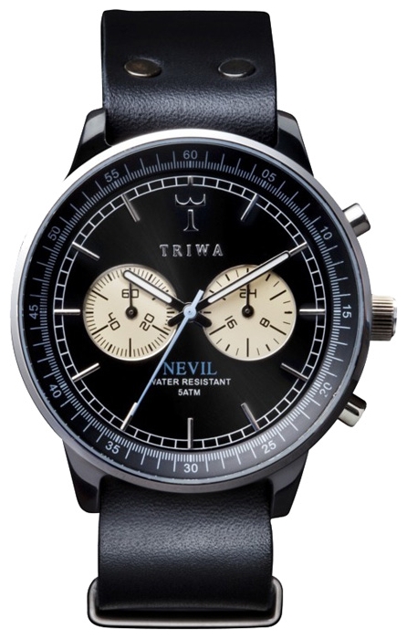 Wrist watch TRIWA Raven Black Nevil for unisex - 1 picture, photo, image