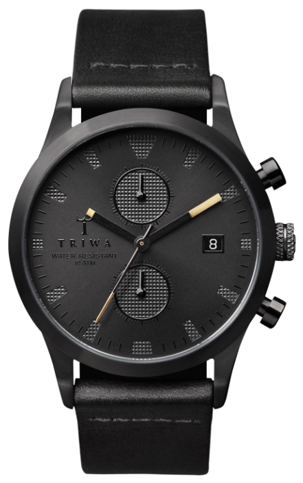 Wrist watch TRIWA Sort Of Black Chrono for unisex - 1 photo, picture, image