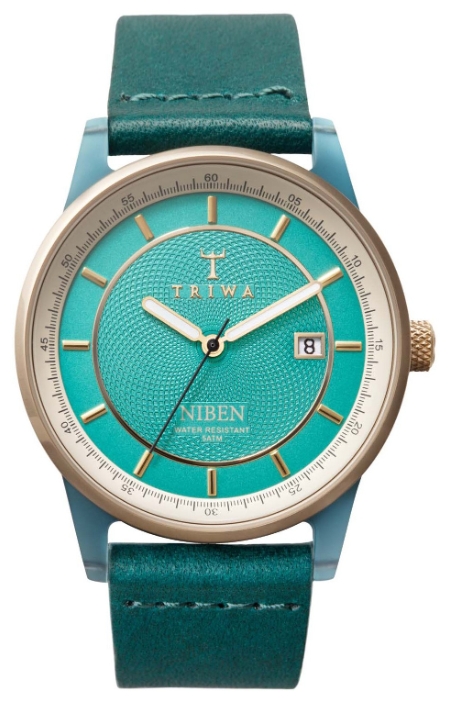 Wrist watch TRIWA Turquoise Niben for unisex - 1 picture, image, photo