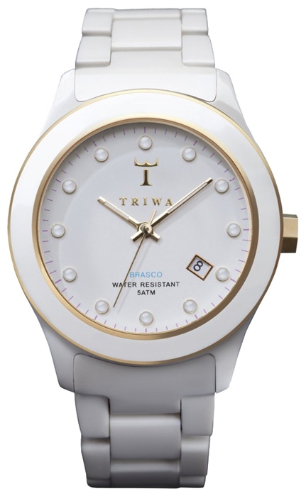 Wrist watch TRIWA White Russian Gold Brasco for unisex - 1 photo, picture, image