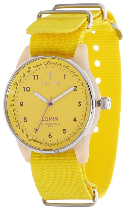 TRIWA Yellow Lomin wrist watches for unisex - 1 image, picture, photo