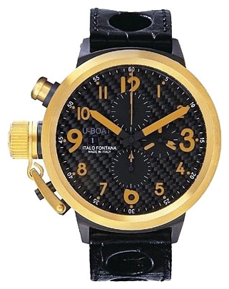 Wrist watch U-BOAT 18 K gold FLIGHTDECK GOLD BEZEL for men - 1 picture, photo, image