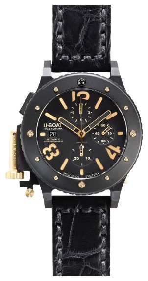 U-BOAT 18 K gold U-42 CRONO GOLD wrist watches for men - 1 image, picture, photo