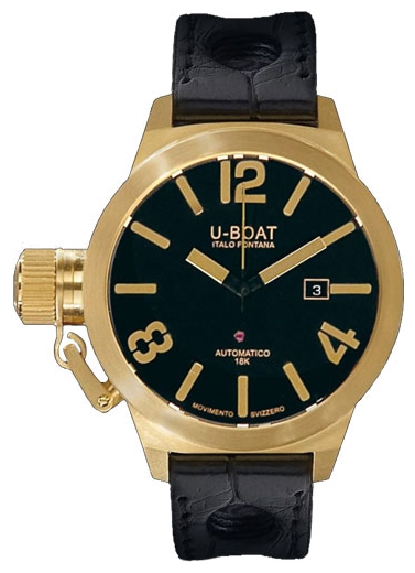 U-BOAT CLASSICO GOLD 45 A 18K / 18K Y wrist watches for men - 1 image, picture, photo