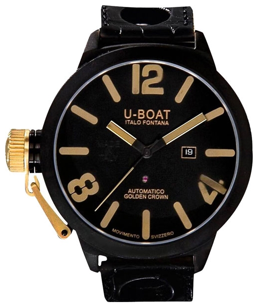 Wrist watch U-BOAT CLASSICO GOLDEN CROWN 45 AB 18K Y 1 for men - 1 photo, picture, image