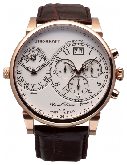 Wrist watch UHR-KRAFT 27102-1RG for men - 1 photo, picture, image