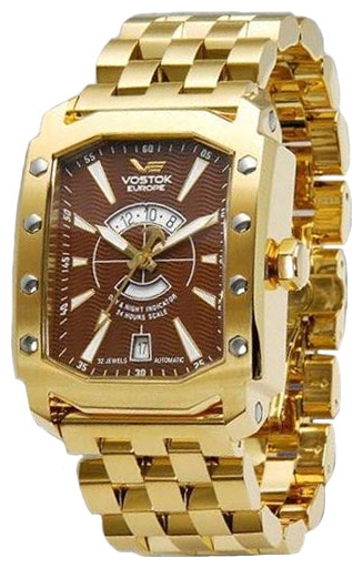 Wrist watch VOSTOK EUROPE 3406095B for men - 1 photo, image, picture