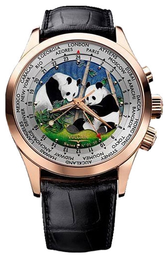 Wrist watch Vulcain 100508.189L.BK for men - 1 photo, image, picture