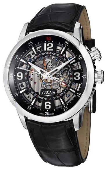 Wrist watch Vulcain 180128.258LF.BK for men - 1 photo, image, picture