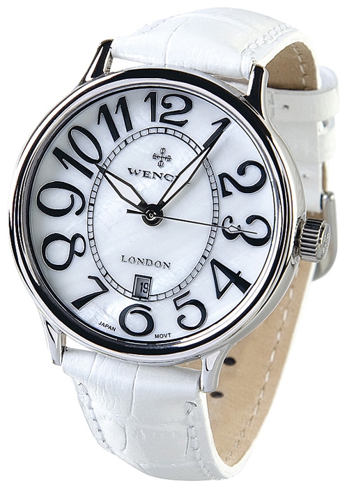 Wrist watch Wencia W1793 White for women - 1 photo, picture, image