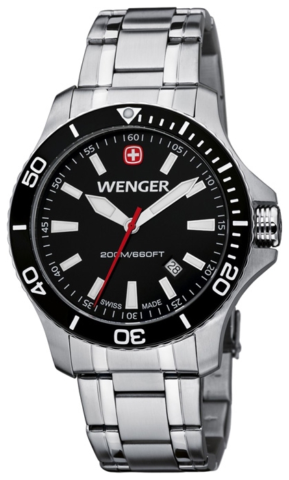 Wrist watch Wenger 01.0641.105 for men - 1 picture, image, photo