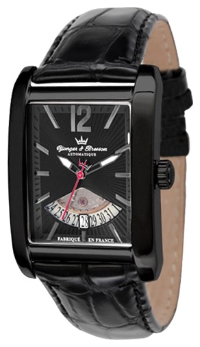 Wrist watch Yonger & Bresson YBH 8335-13 for men - 2 image, photo, picture