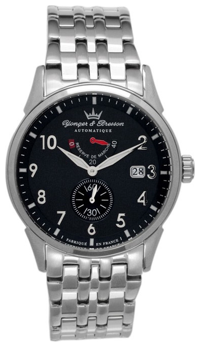 Yonger & Bresson YBH 8341-01 M wrist watches for men - 1 image, picture, photo