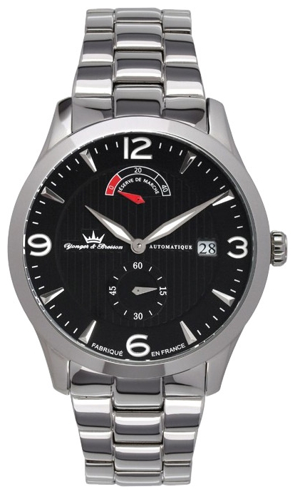 Wrist watch Yonger & Bresson YBH 8344-01 M for men - 1 picture, photo, image