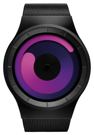 Wrist watch ZIIIRO Mercury Black - Purple for unisex - 1 image, photo, picture