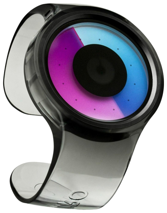 Wrist watch ZIIIRO Proton Black-Purple for unisex - 2 picture, photo, image