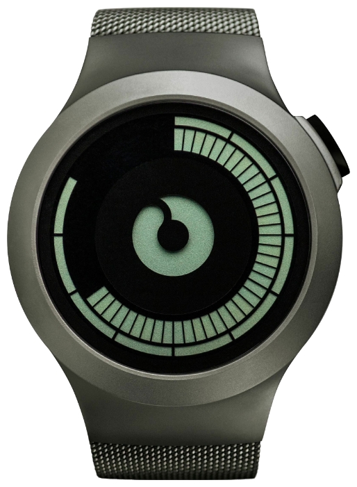ZIIIRO Saturn Gunmetal wrist watches for men - 1 image, picture, photo